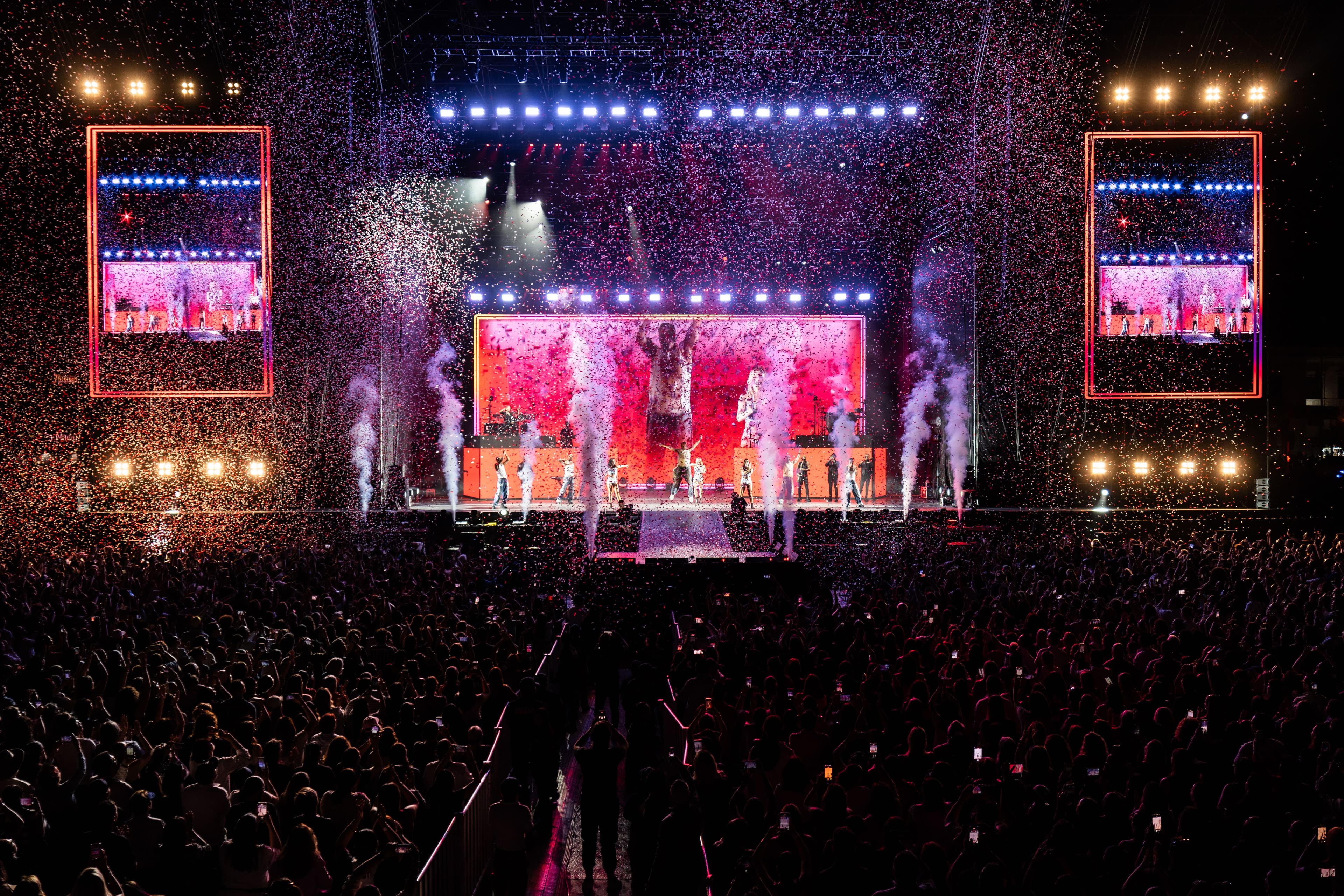 Escenario de concierto